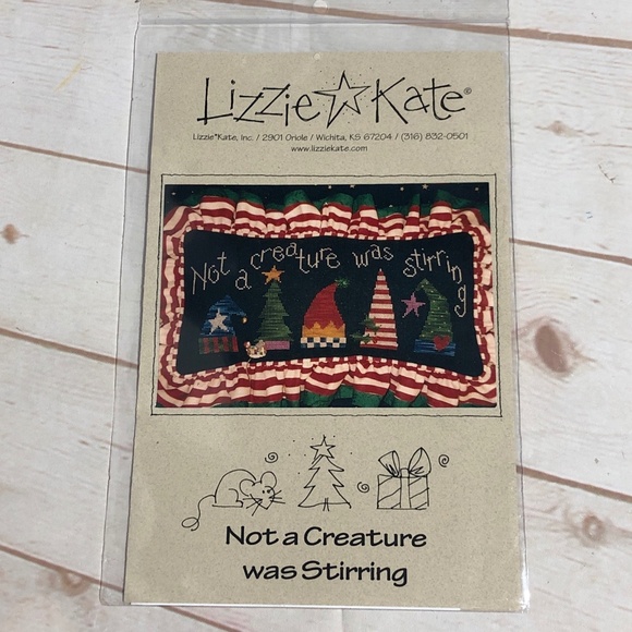 Lizzie Kate Christmas Cross Stitch Pattern - Picture 2 of 3